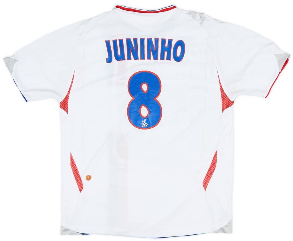 2006-07 Lyon Home Shirt Juninho #8 - 4/10 - (L)