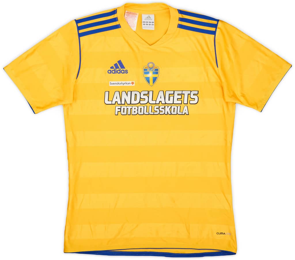 2013-14 Sweden adidas 'Landslagets Fotbollsskola' Training Shirt - 8/10 - (XS)