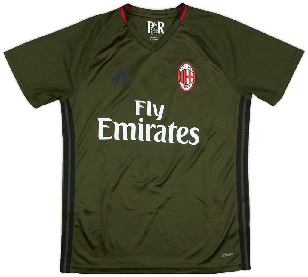 2016-17 AC Milan adizero Training Shirt - 9/10 - (M)