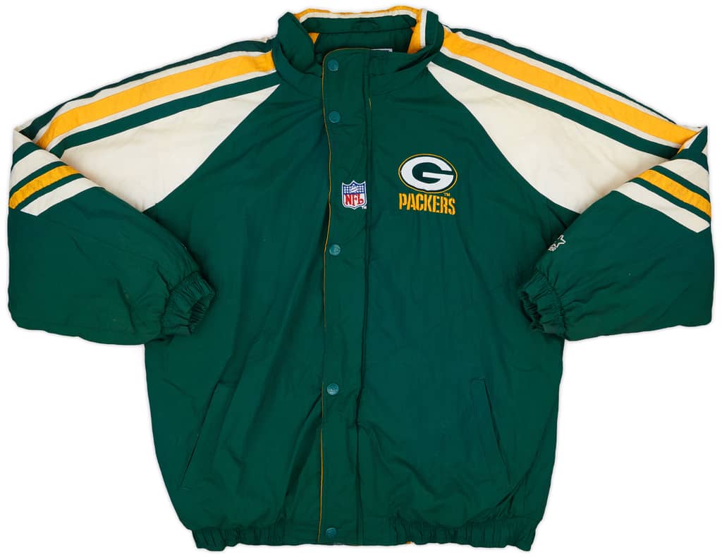 1990s Green Bay Packers Starter Rain Coat - 6/10 - (XL)