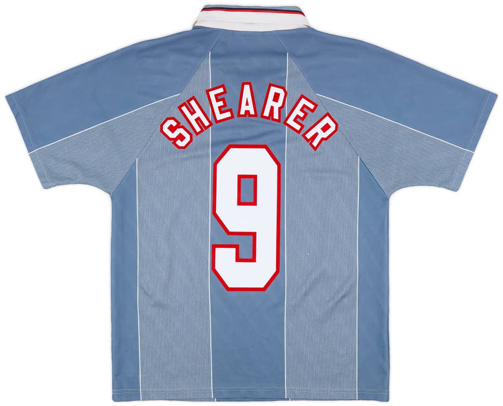 1996-97 England Away Shirt Shearer #9 - 6/10 - (M)