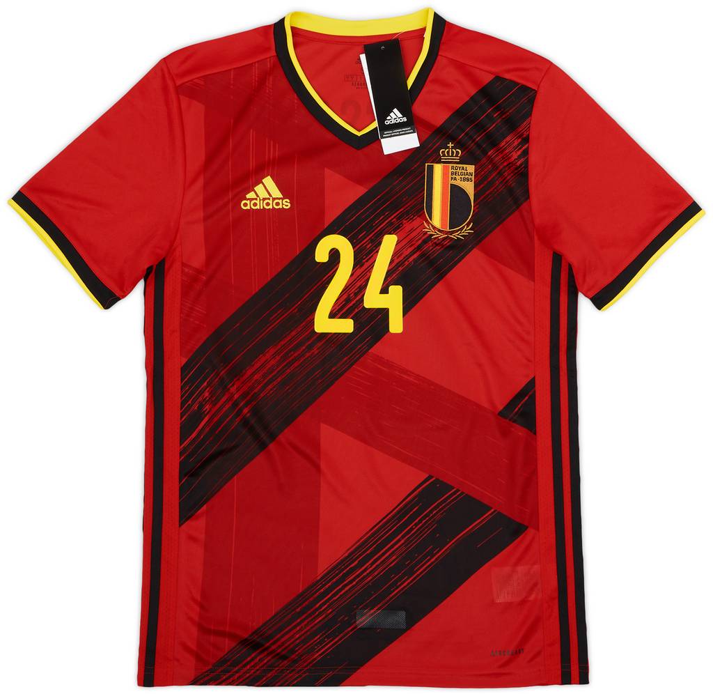 2020-21 Belgium Home Shirt Trossard #24 (S)