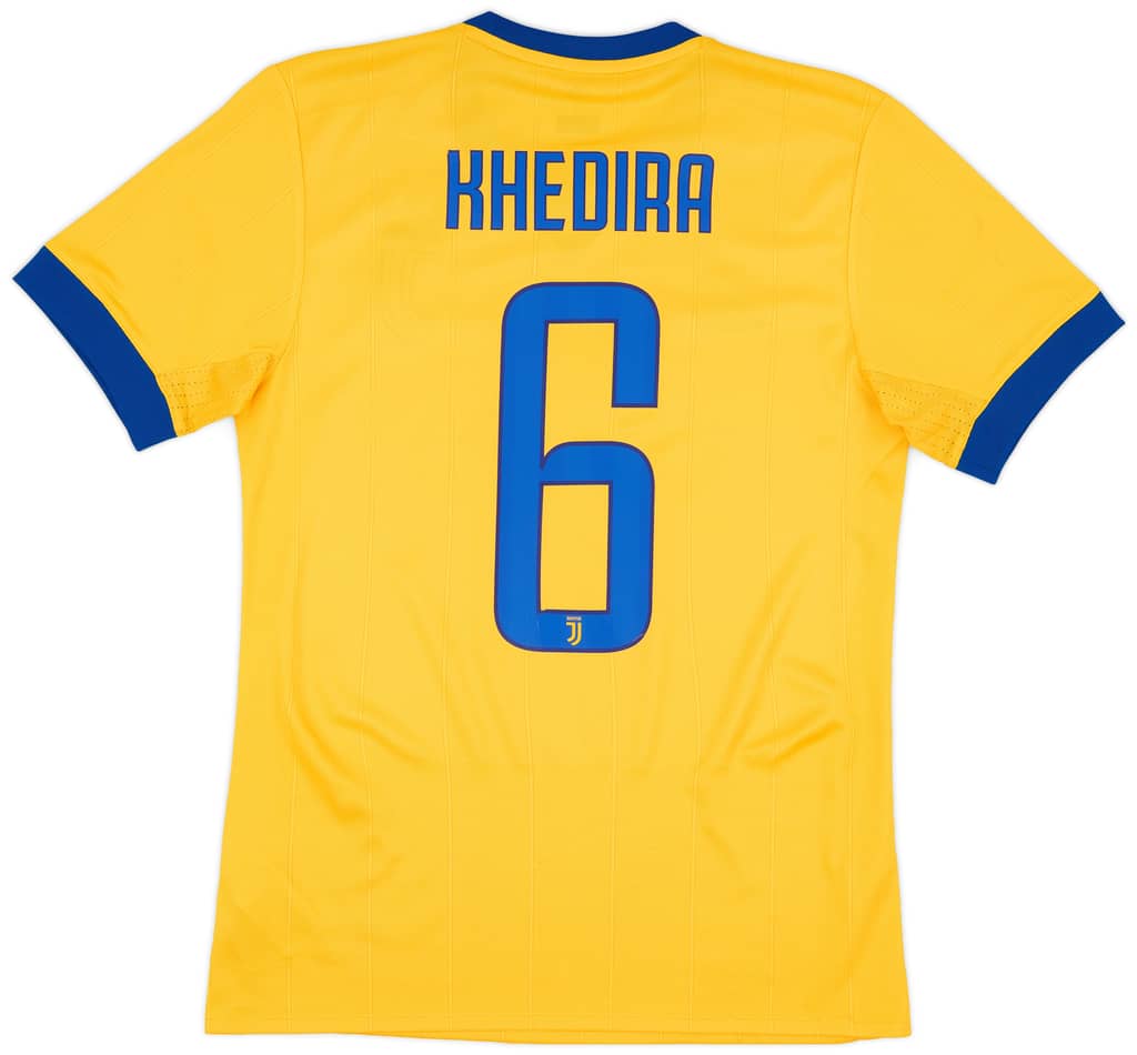 2017-18 Juventus Away Shirt Khedira #6 - 6/10 - (S)