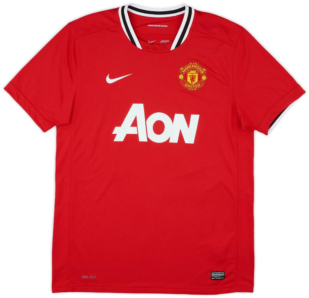 2011-12 Manchester United Home Shirt Scholes #22