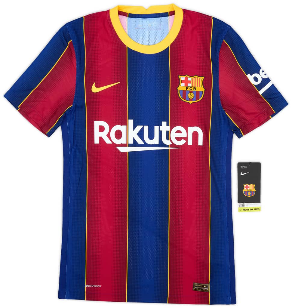 2020-21 Barcelona Home Shirt Messi #10 (XS)