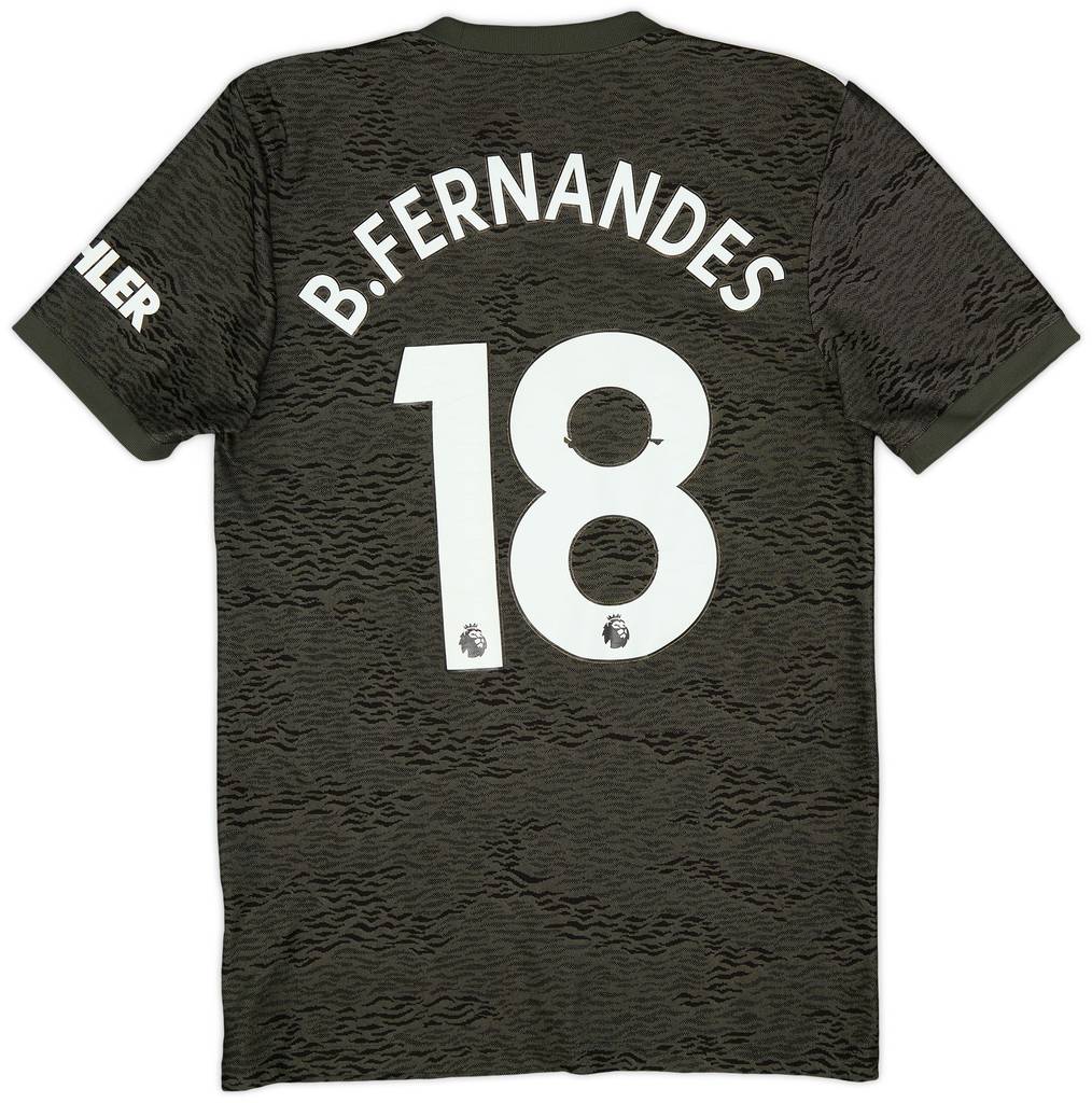 2020-21 Manchester United Away Shirt B.Fernandes #18 - 5/10 - (S)