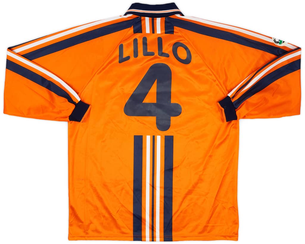 1999-00 Pistoiese Match Worn Home L/S Shirt Lillo #4