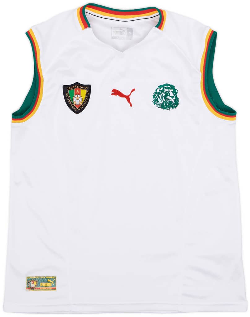 2002 Cameroon Away Vest Shirt - 7/10 - (XL)