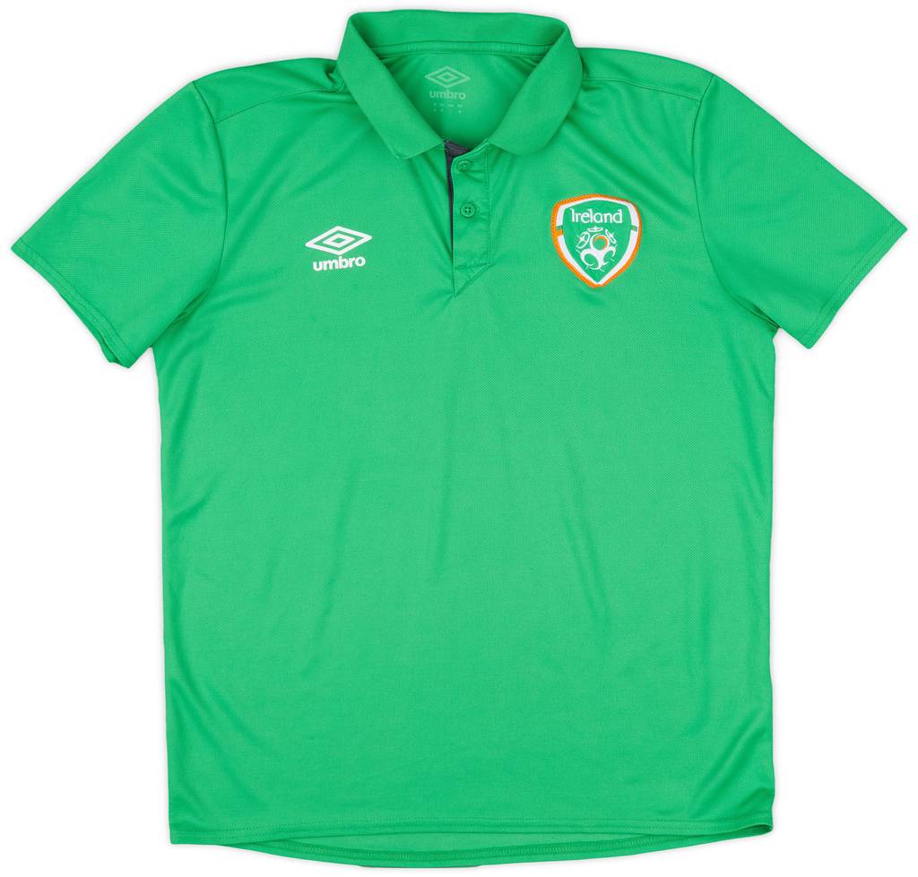 2014-15 Ireland Umbro Polo Shirt - 9/10 - (M)