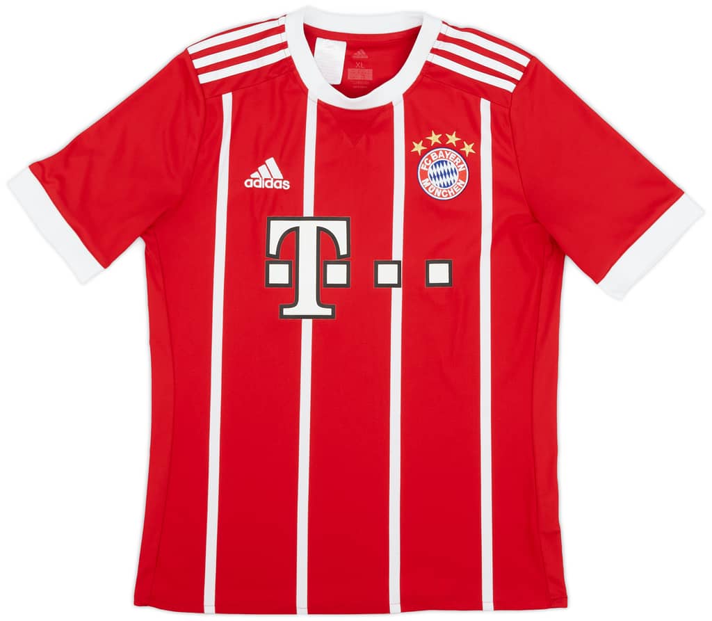 2017-18 Bayern Munich Home Shirt - 9/10 - (XL.Boys)