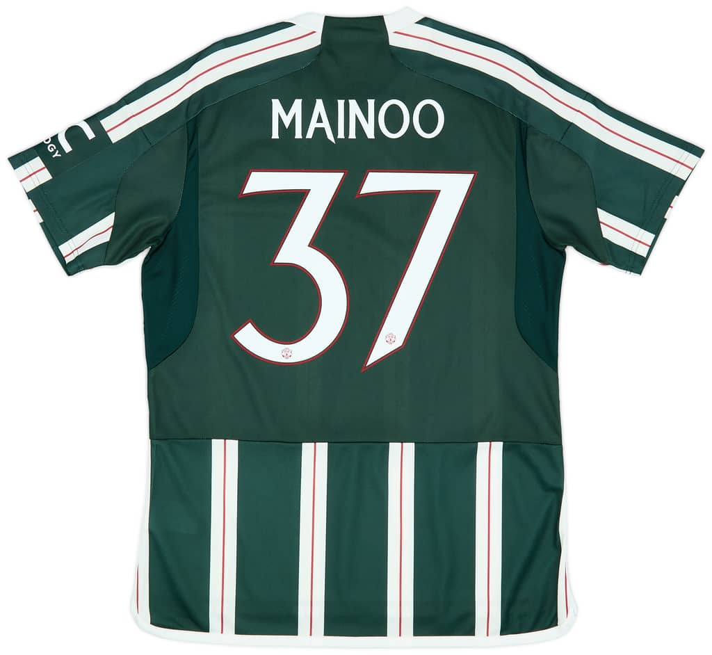 2023-24 Manchester United Away Shirt Mainoo #37
