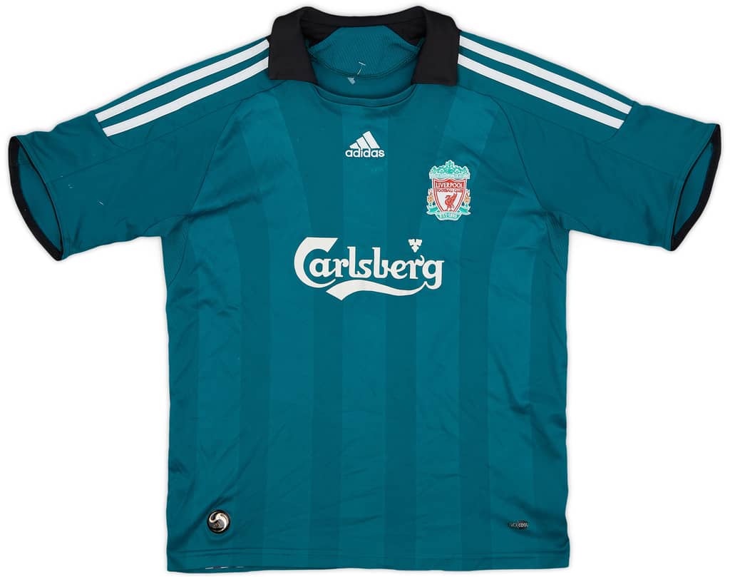 2008-09 Liverpool Third Shirt - 7/10 - (L.Boys)