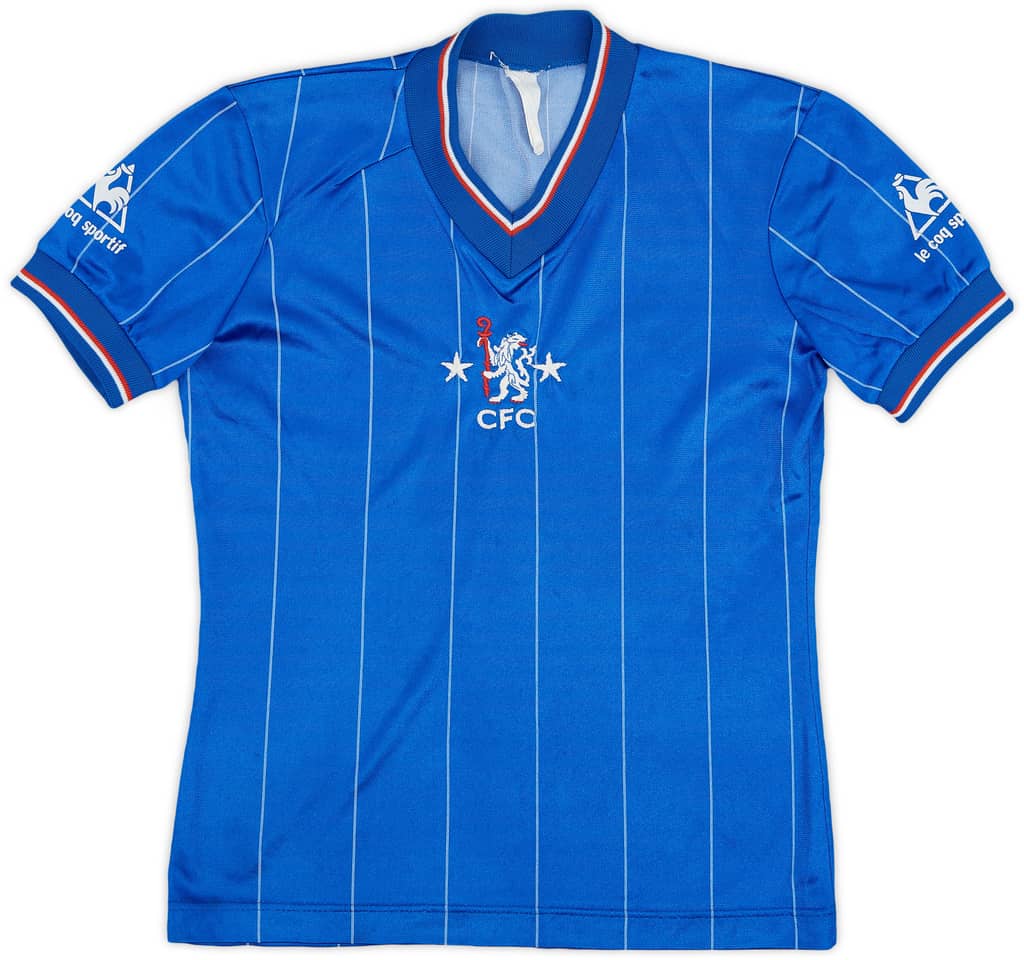 1981-83 Chelsea Home Shirt - 8/10 - (L.Boys)