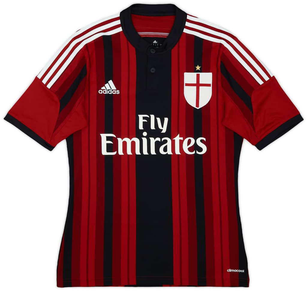 2014-15 AC Milan Home Shirt - 10/10 - (S)
