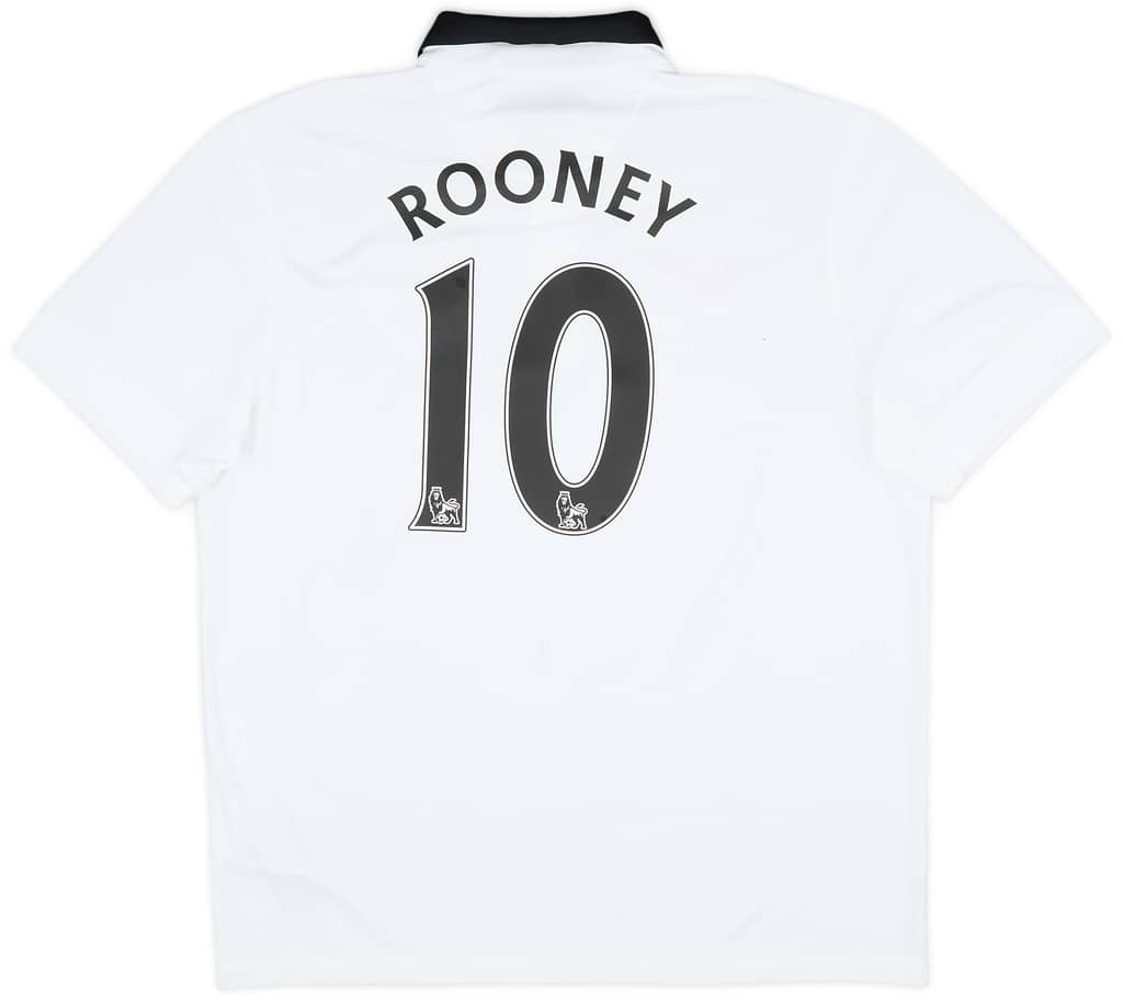 2014-15 Manchester United Away Shirt Rooney #10 - 7/10 - (XL)