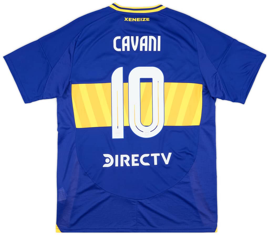 2024-25 Boca Juniors Home Shirt Cavani #10