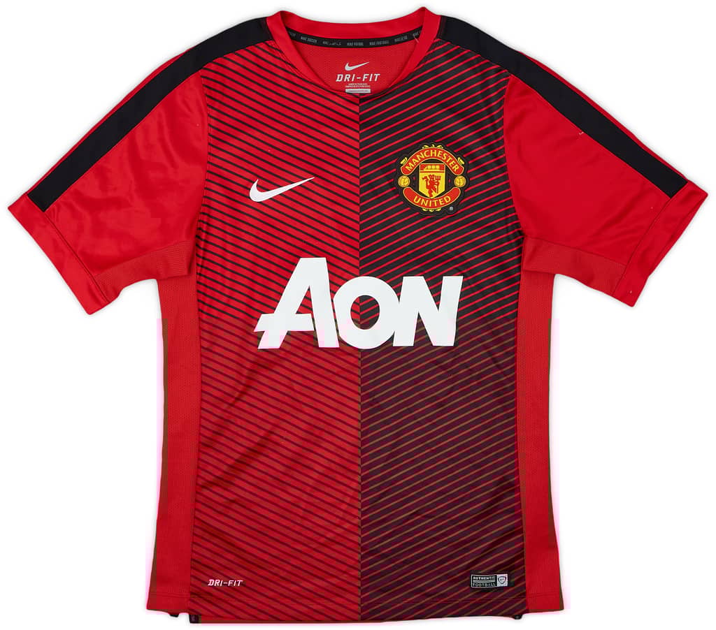 2014-15 Manchester United Nike Training Shirt - 8/10 - (S)
