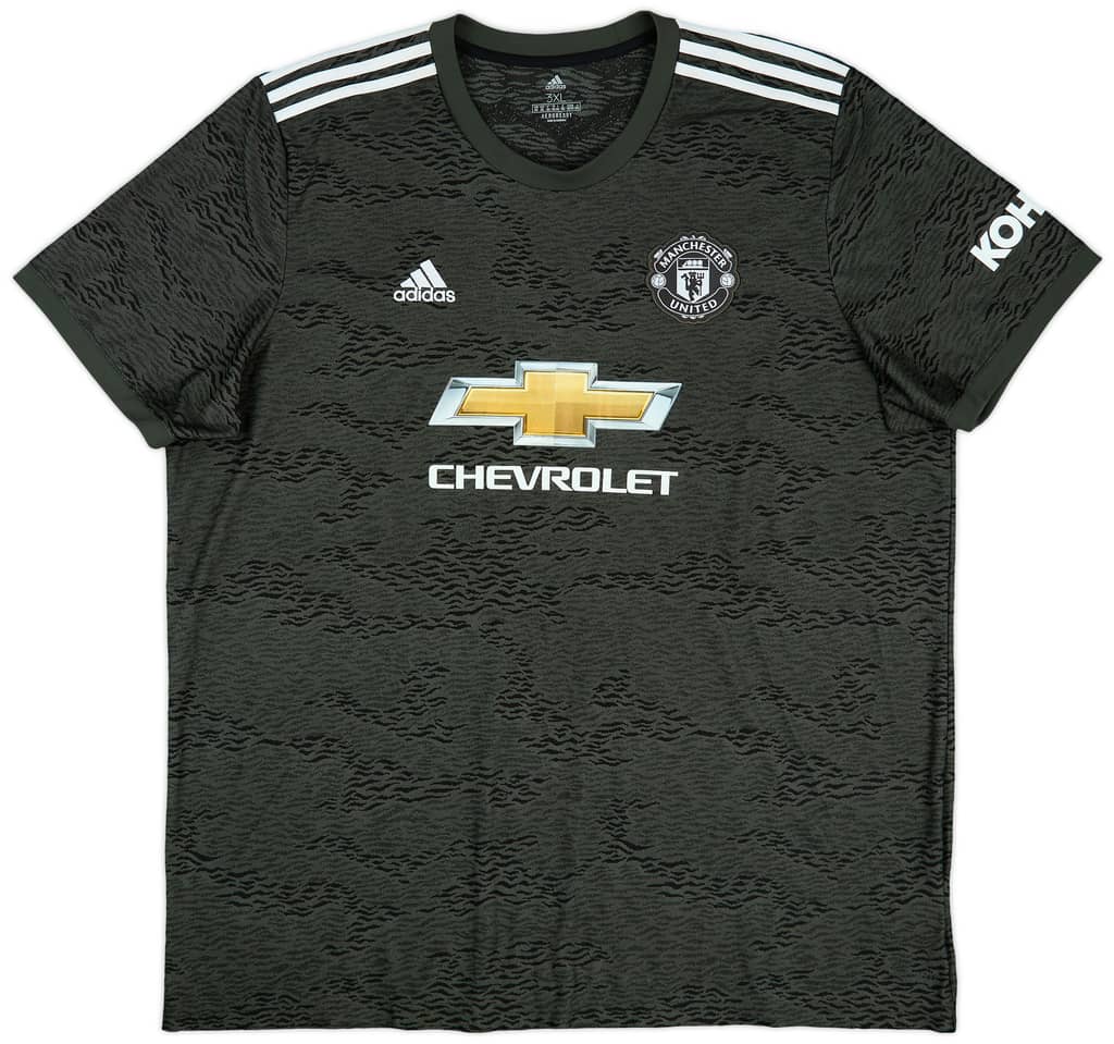 2020-21 Manchester United Away Shirt B.Fernandes #18 - 10/10 - (3XL)