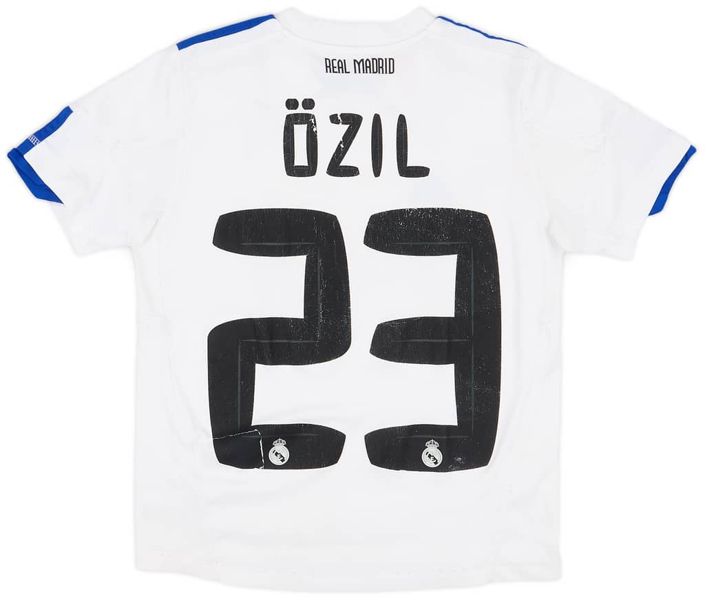 2010-11 Real Madrid Home Shirt Ozil #23 - 5/10 - (S.Boys)