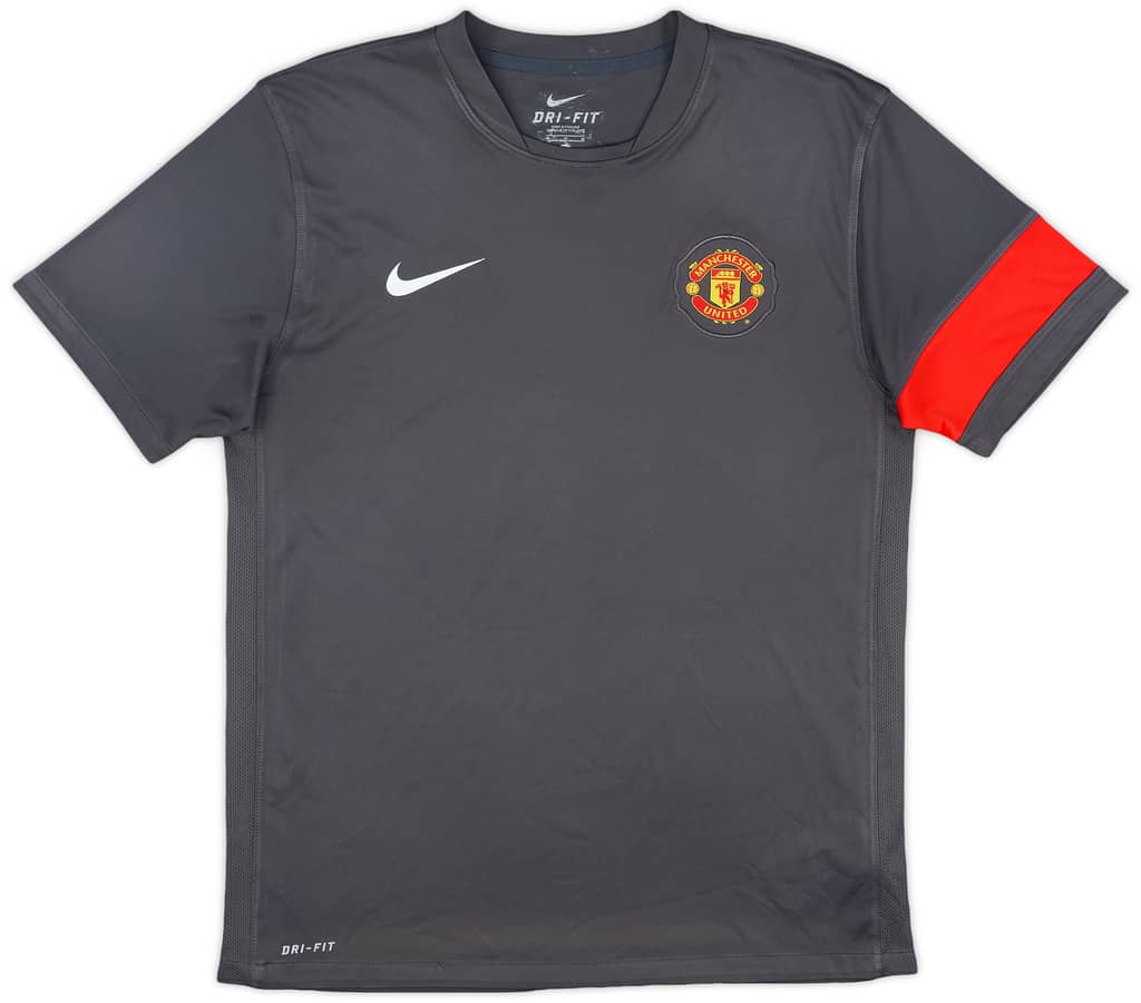 2010-11 Manchester United Nike Training Shirt - 8/10 - (M)