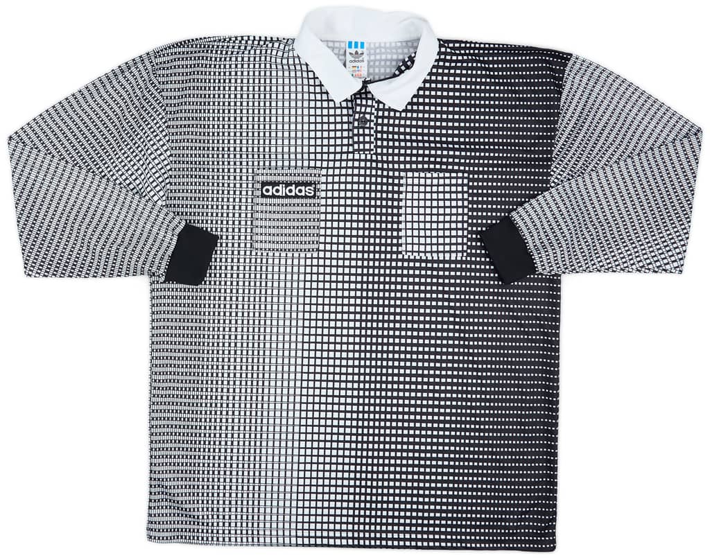 1994-96 adidas Referee Template L/S Shirt - 8/10 - (XL)