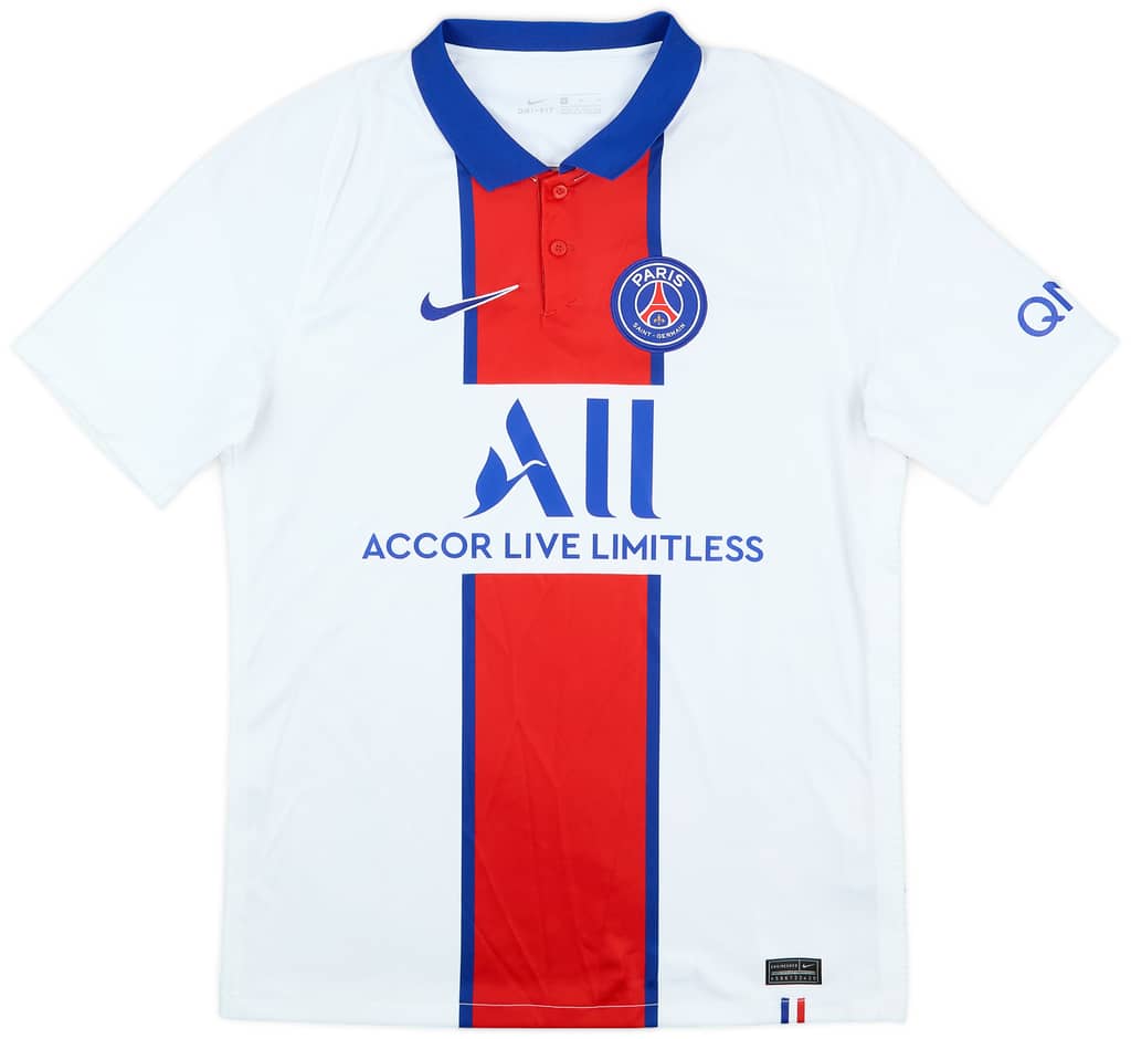 2020-21 Paris Saint-Germain Away Shirt - 9/10 - (M)