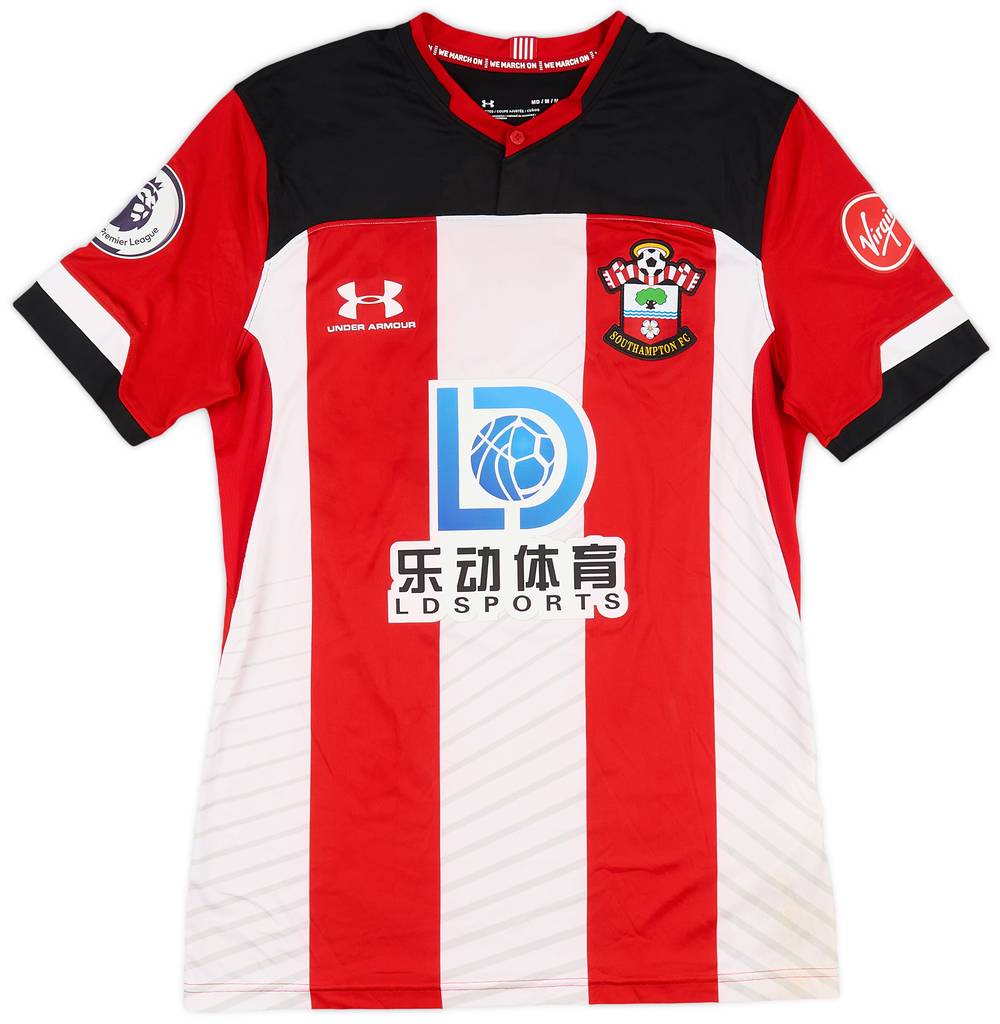2019-20 Southampton Match Issue Home Shirt Ings #9