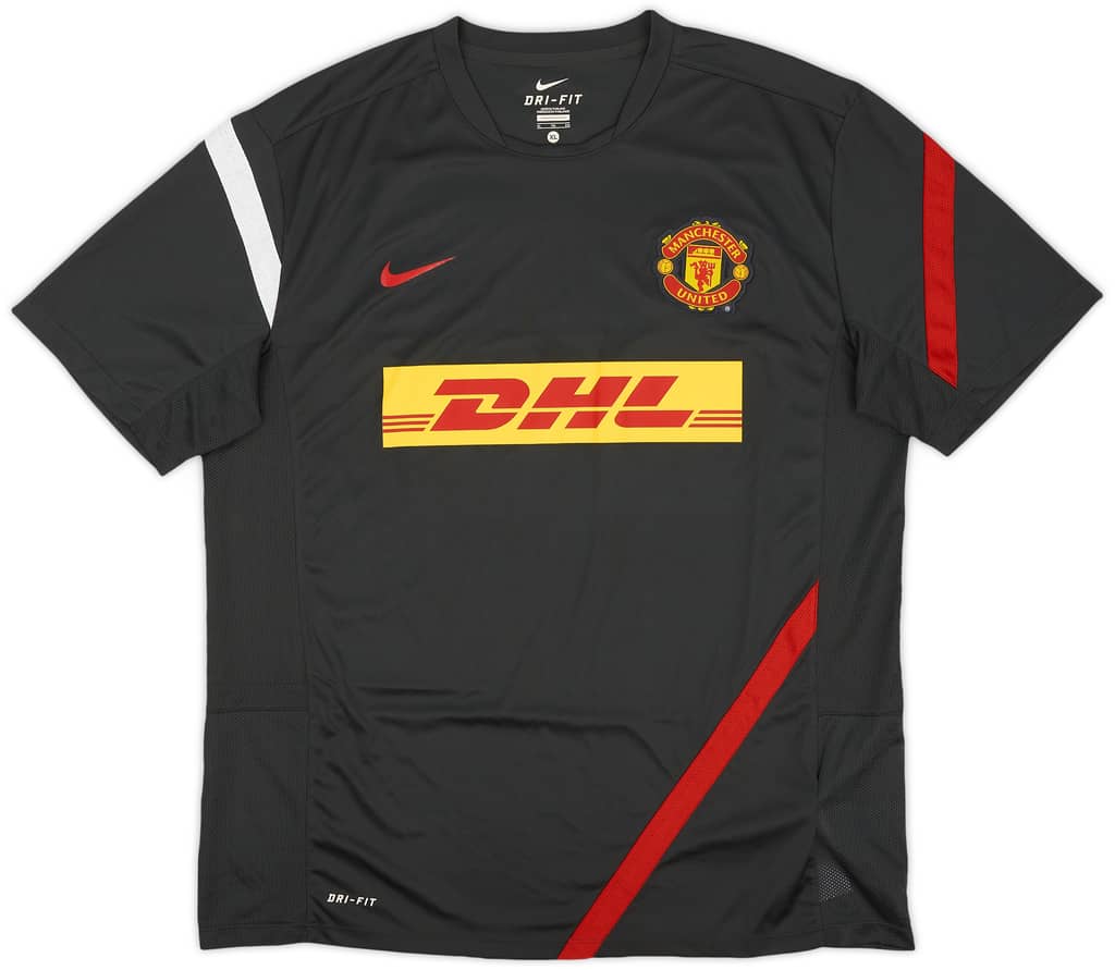 2012-13 Manchester United Nike Training Shirt - 9/10 - (XL)