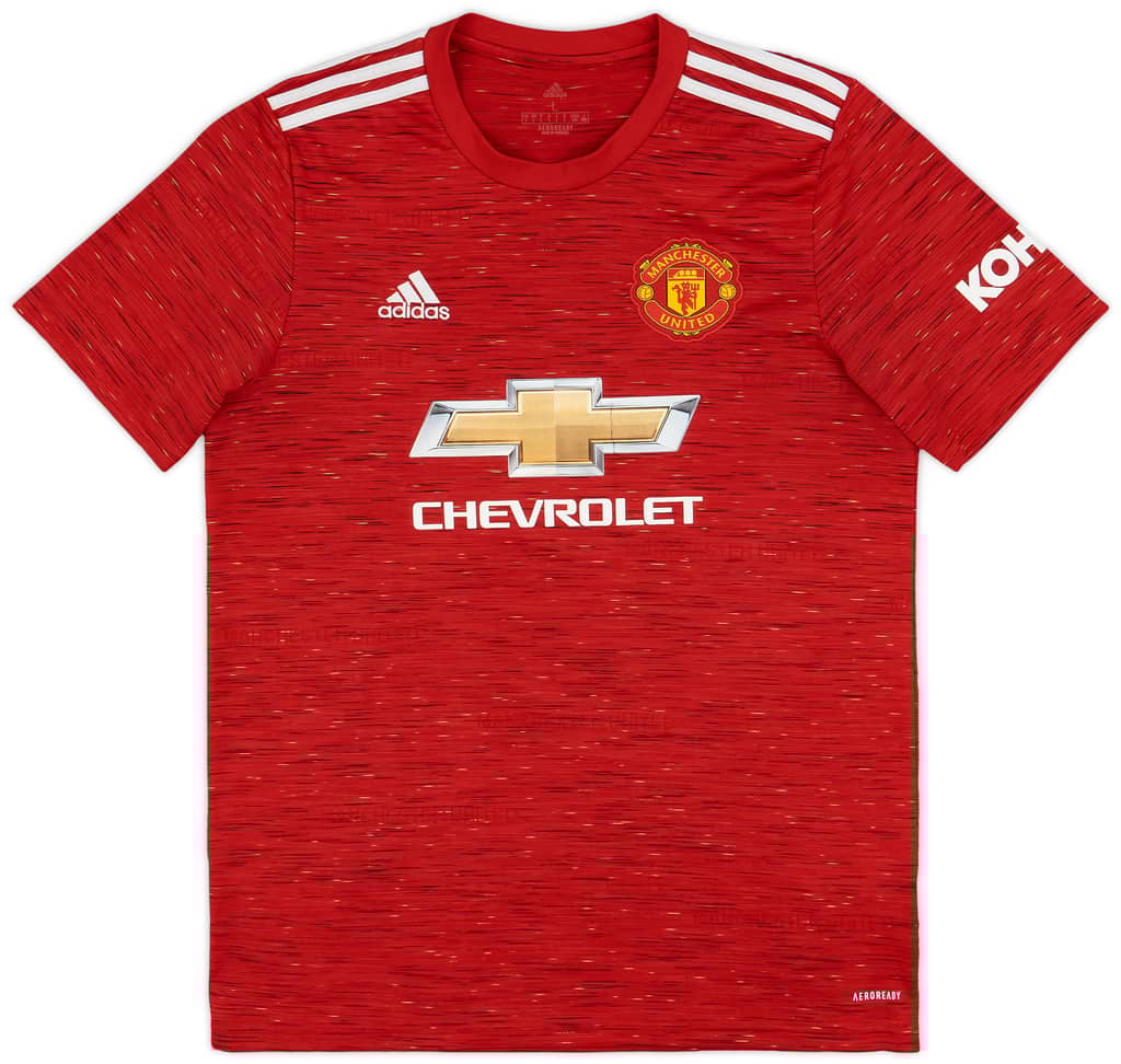 2020-21 Manchester United Home Shirt B.Fernandes #18 - 7/10 - (L)