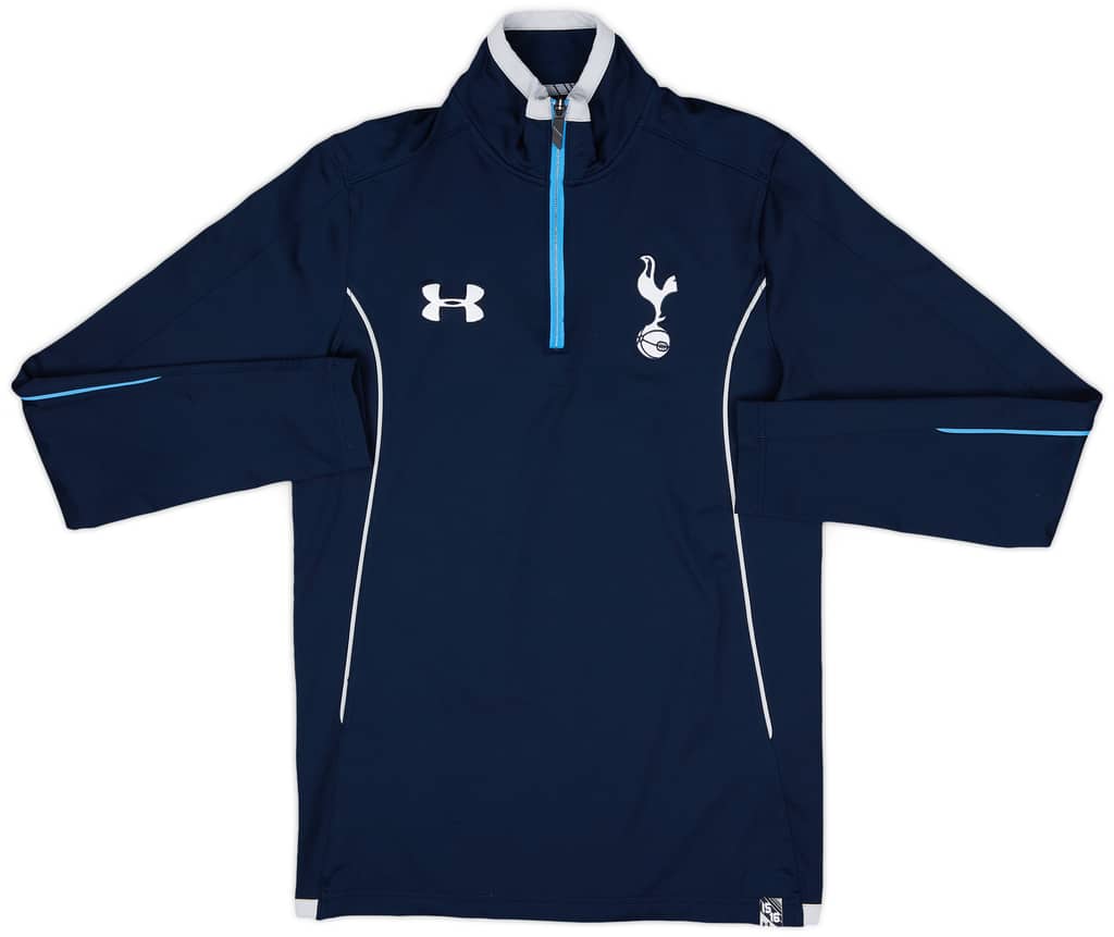 2015-16 Tottenham Under Armour 1/4 Zip Drill Top - 8/10 - (S)