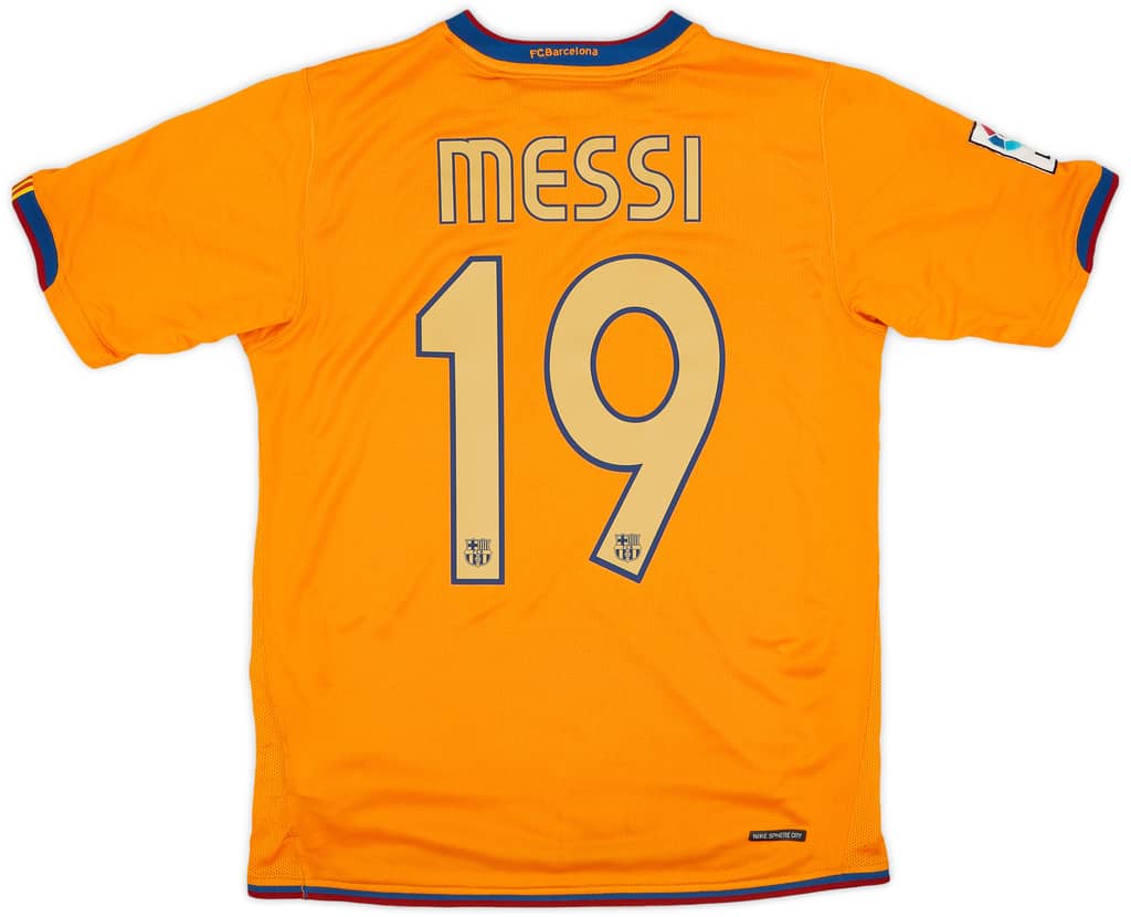 2006-08 Barcelona Away Shirt Messi #19 - 5/10 - (S)