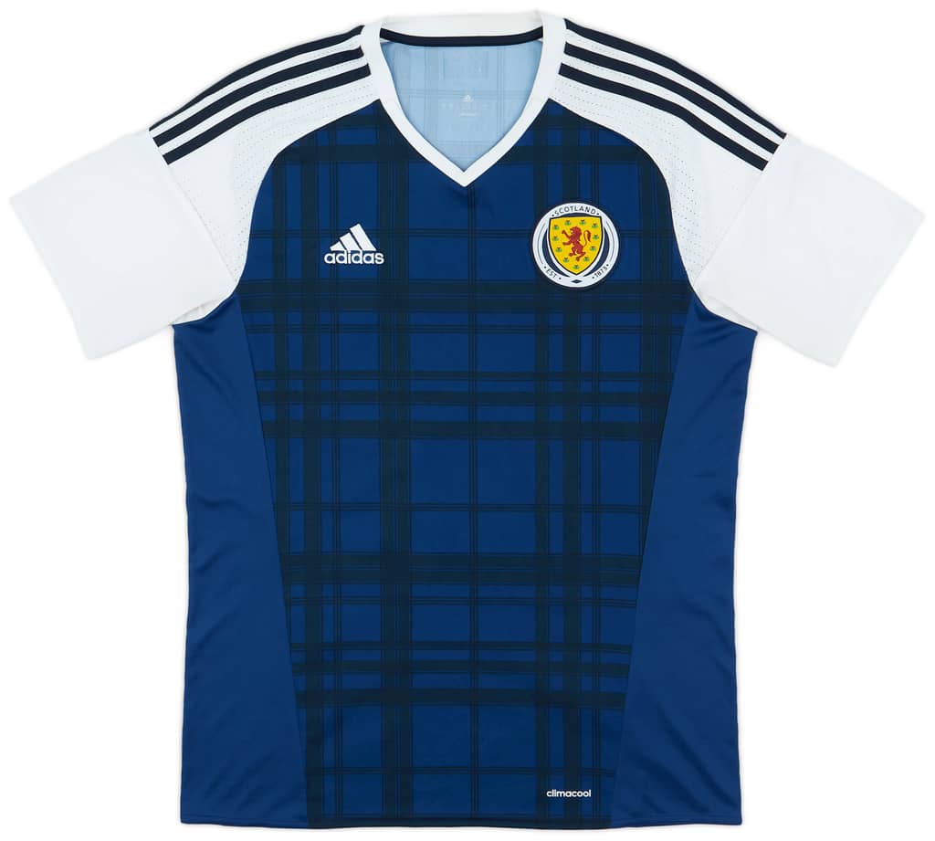 2015-17 Scotland Home Shirt - 8/10 - (M)