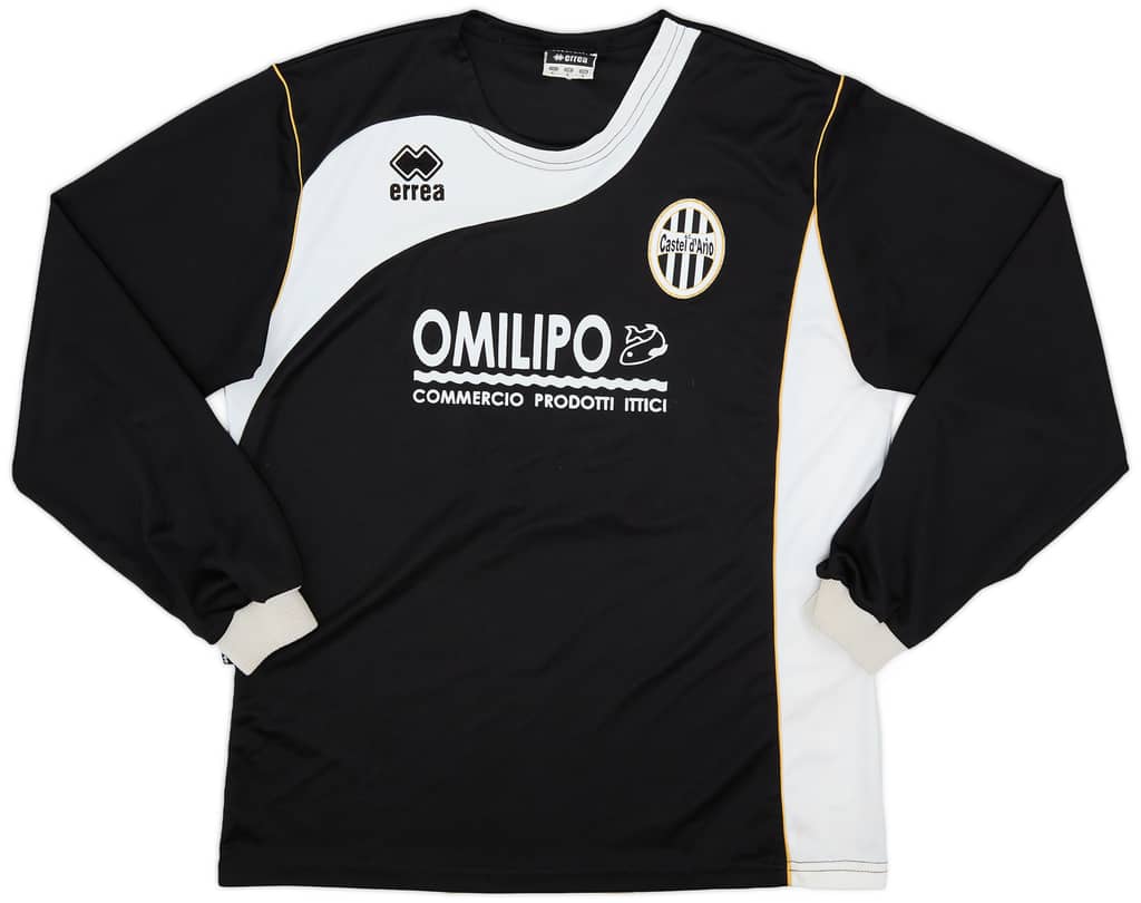 2010-11 Castel d'Ario Home L/S Shirt #2 - 8/10 - (L)