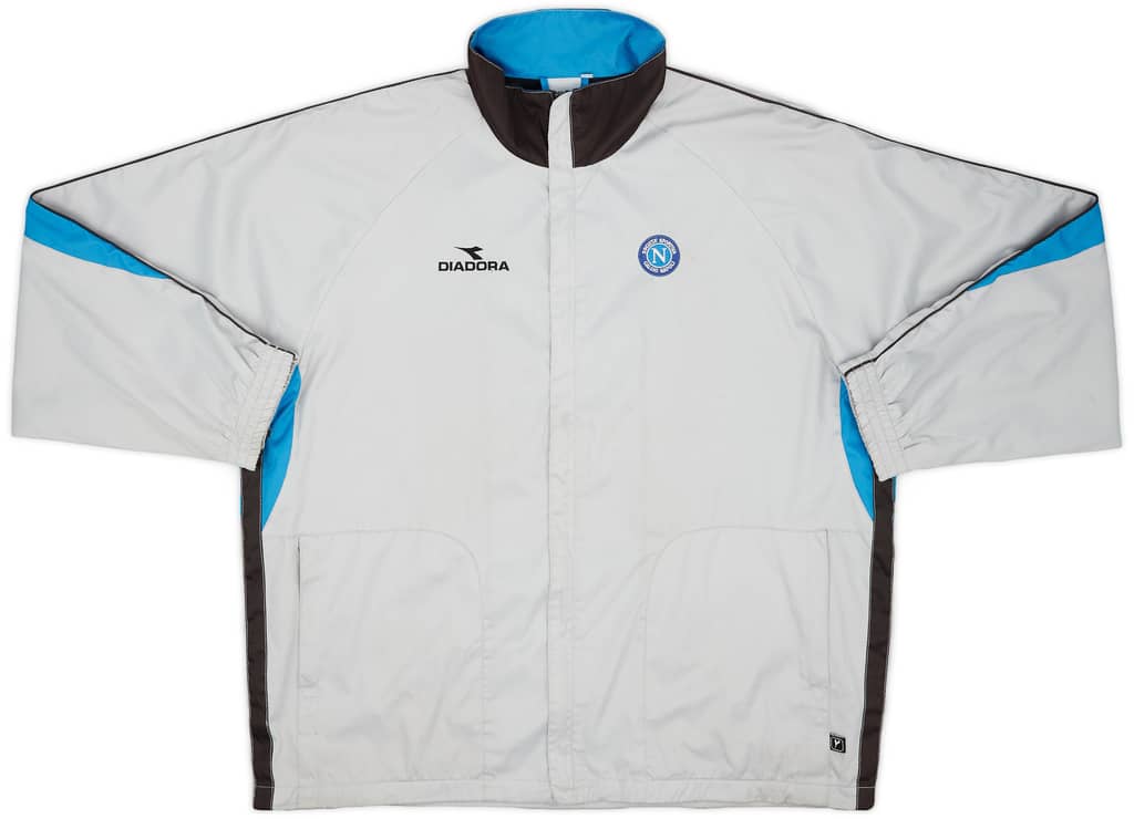 2002-03 Napoli Diadora Track Jacket - 7/10 - (XXL)