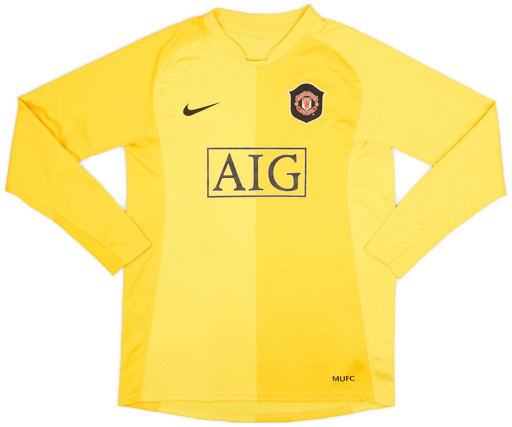 2006-07 Manchester United GK Shirt - 10/10 - (XL.Boys)