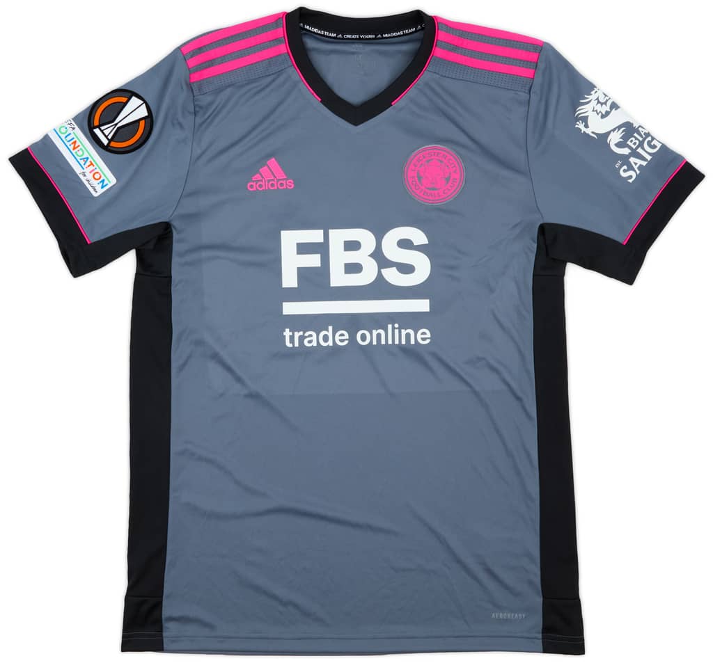 2021-22 Leicester Match Issue Europa League Third Shirt Daley-Campbell #38