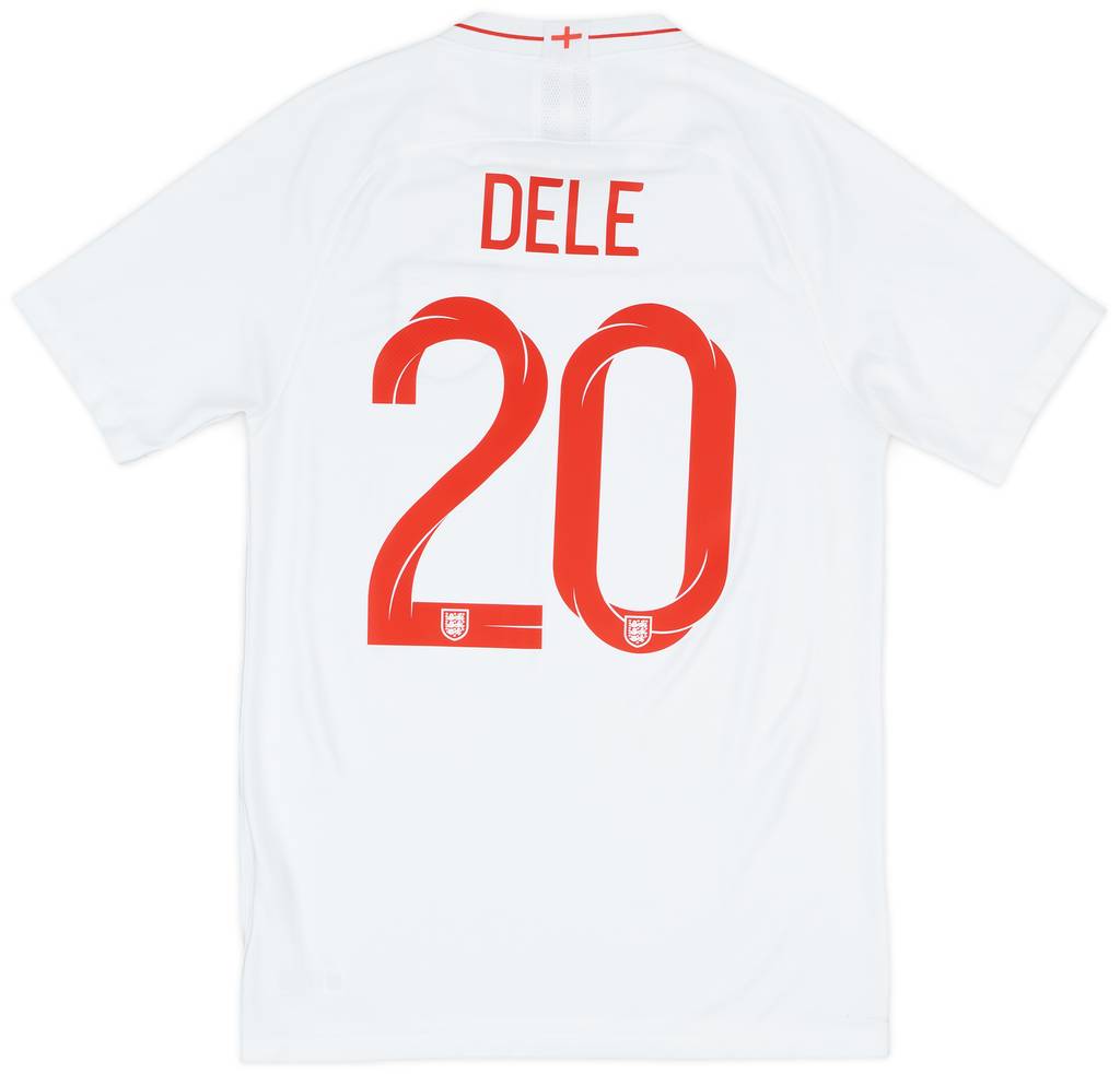 2018-19 England Home Shirt Dele #20 - 8/10 - (S)