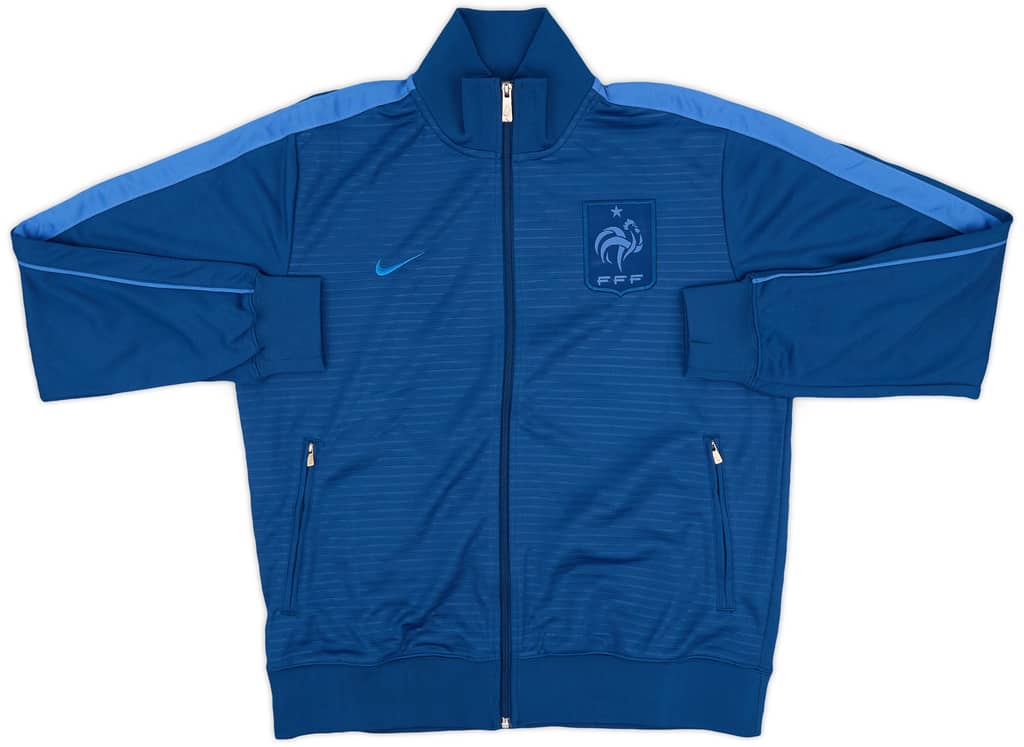 2012-13 France Nike N98 Track Jacket - 9/10 - (S)