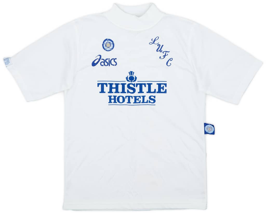 1995-96 Leeds United Home Shirt - 7/10 - (L.Boys)