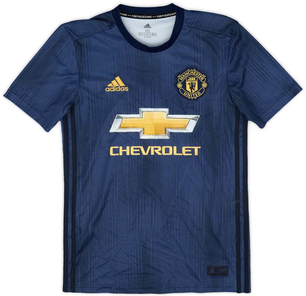 2018-19 Manchester United Third Shirt Mata #8 - 9/10 - (XS)