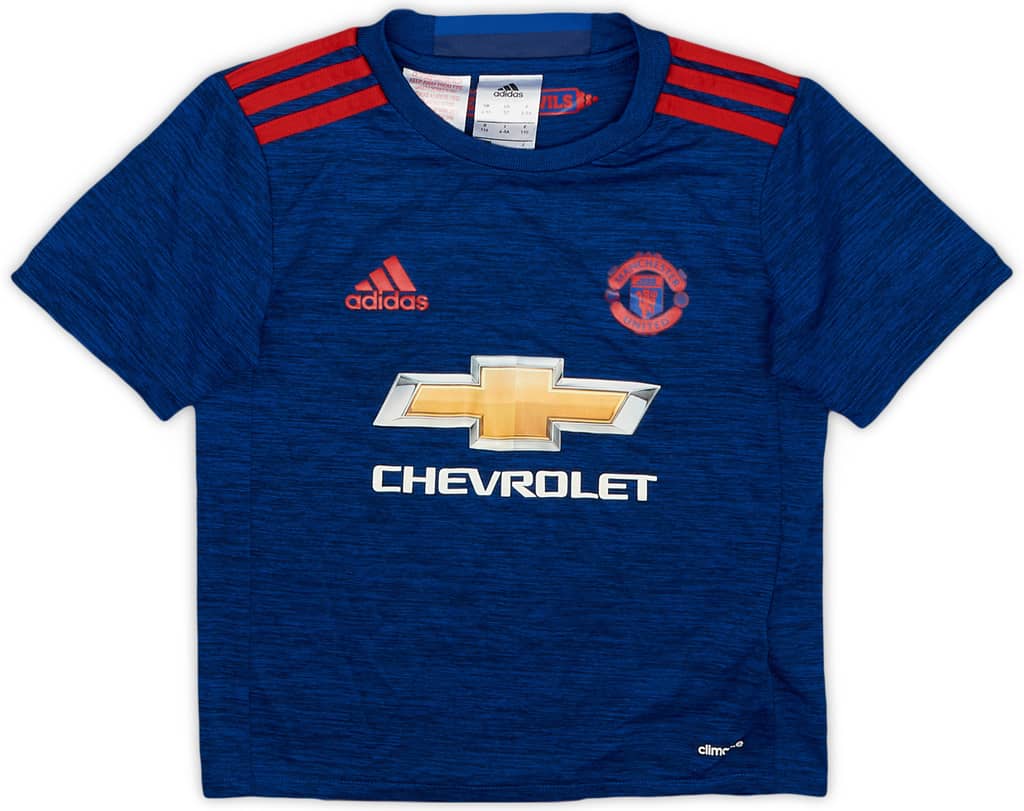 2016-17 Manchester United Away Shirt - 9/10 - (4-5 Years)
