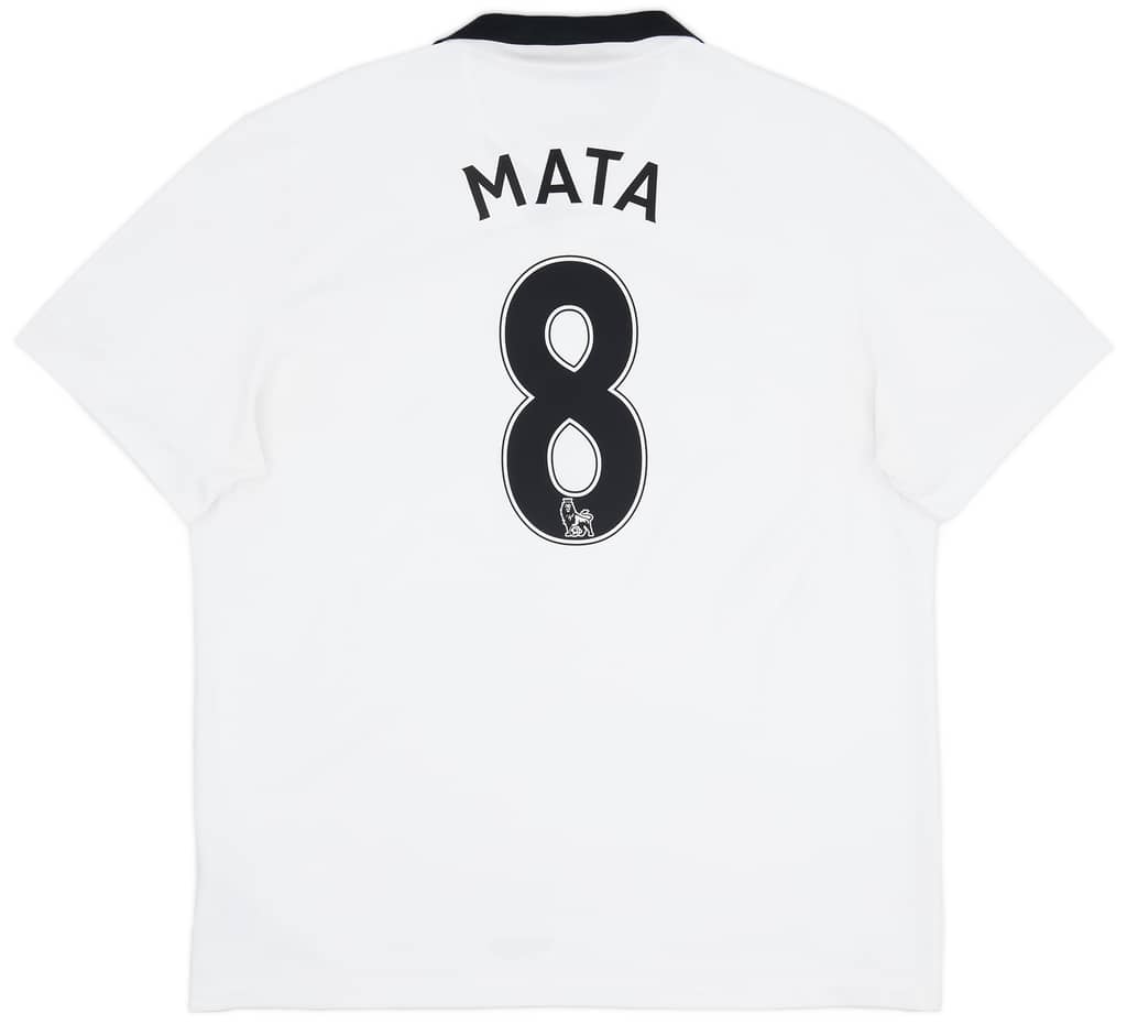 2014-15 Manchester United Away Shirt Mata #8 - 7/10 - (XL)