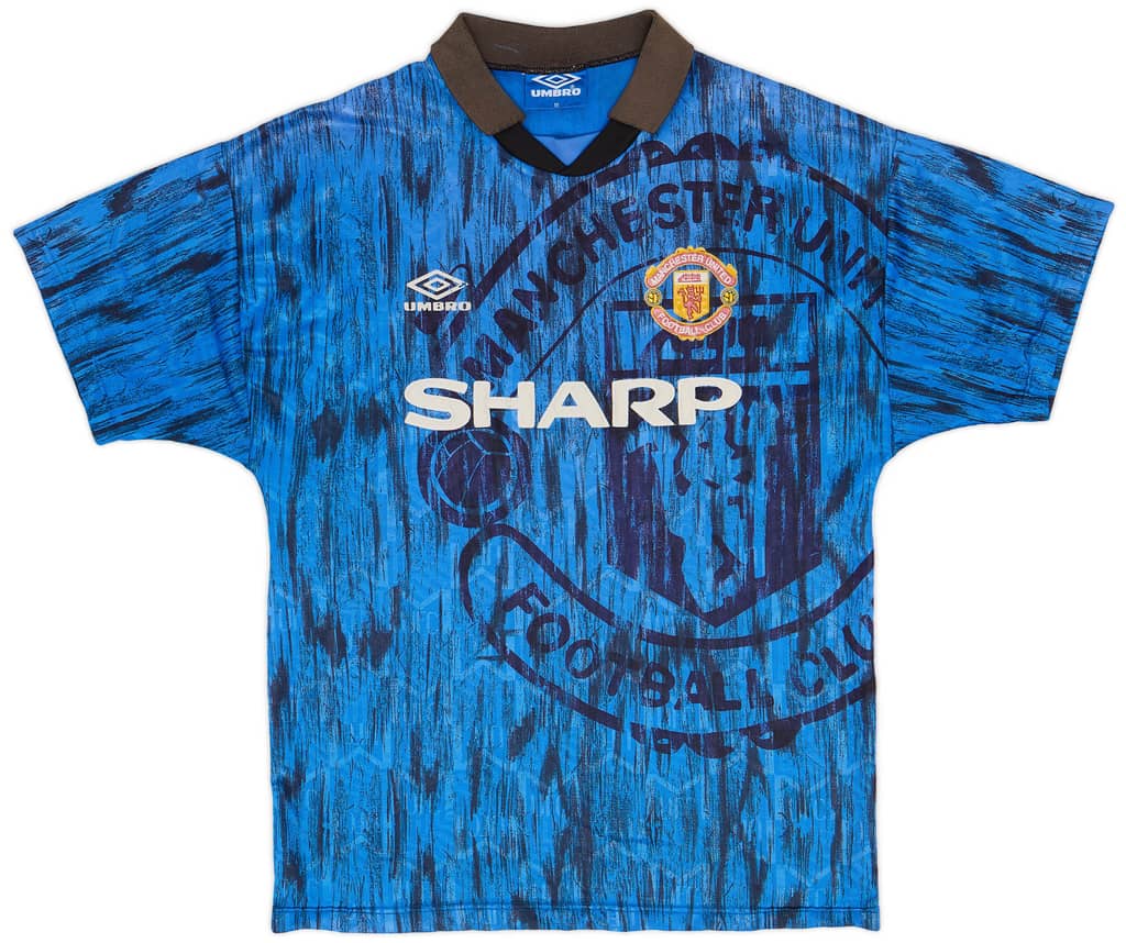 1992-93 Manchester United Away Shirt - 6/10 - (M)