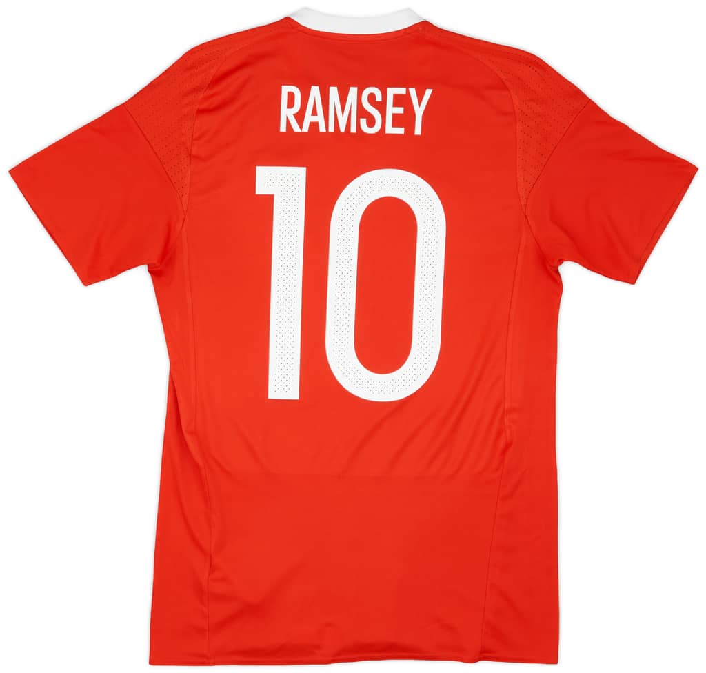 2016-17 Wales Home Shirt Ramsey #10 - 9/10 - (S)