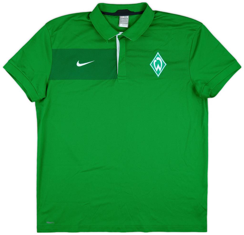 2009-10 Werder Bremen Nike Polo Shirt - 10/10 - (XXL)