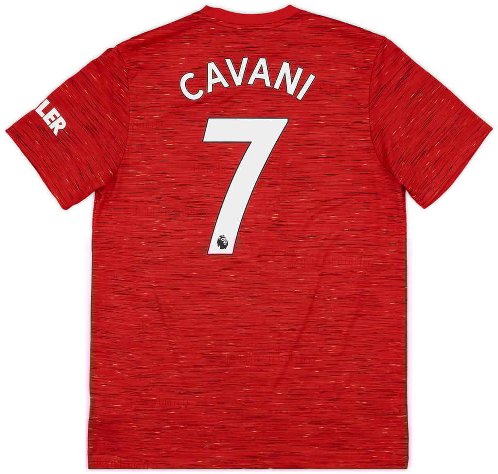 2020-21 Manchester United Home Shirt Cavani #7 - 6/10 - (S)