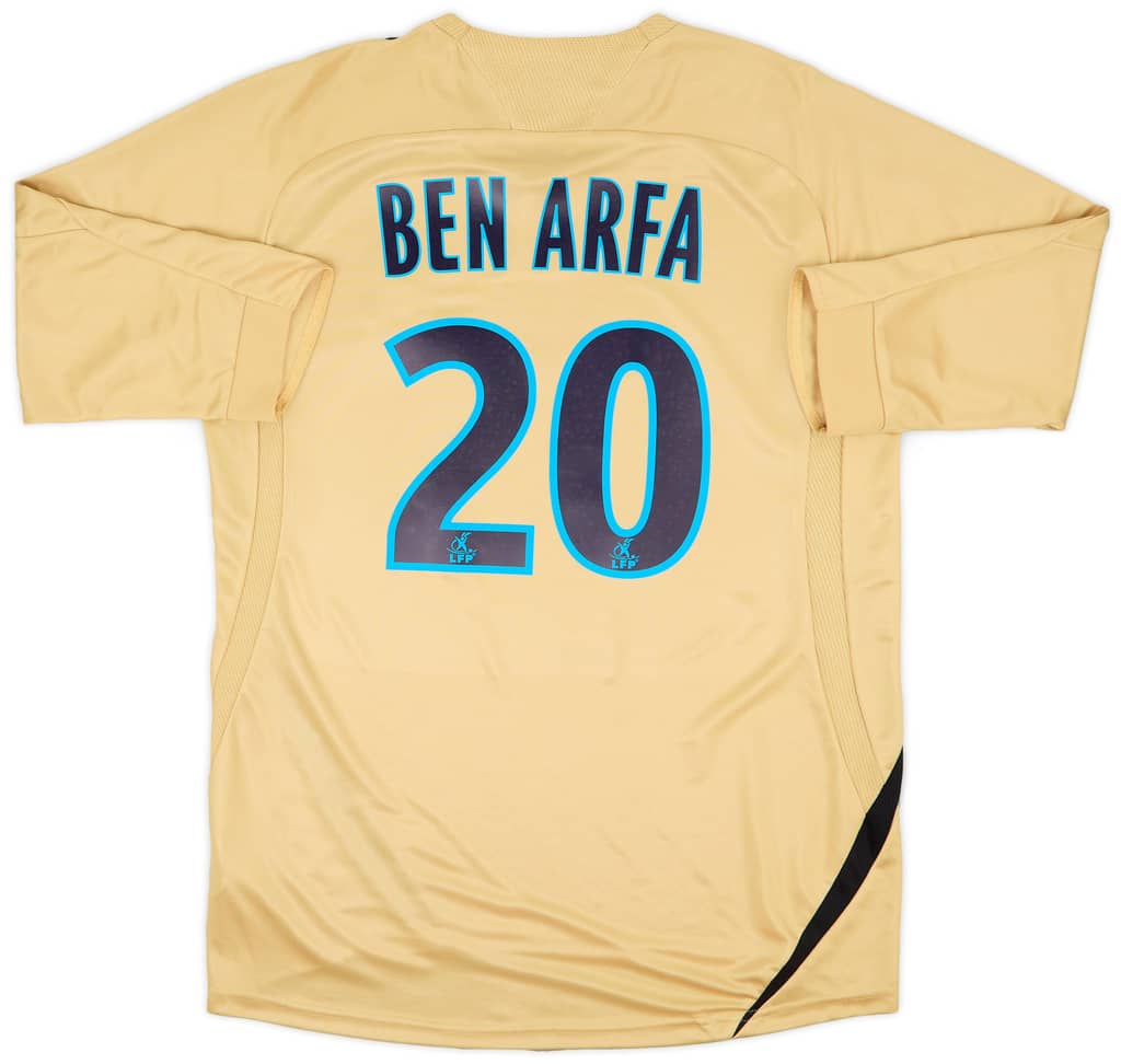 2008-09 Olympique Marseille Third Shirt Ben Arfa #20 - 7/10 - (XL)