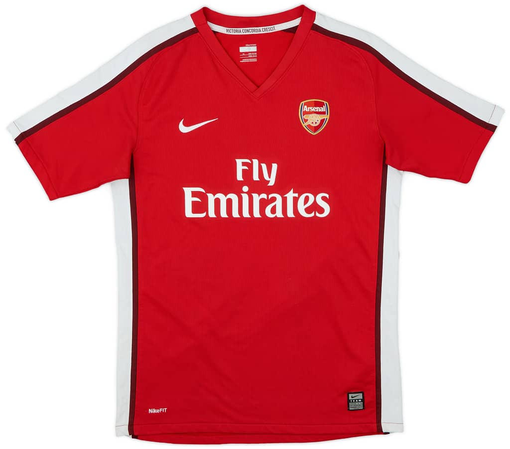 2008-10 Arsenal Home Shirt - 7/10 - (XL.Boys)