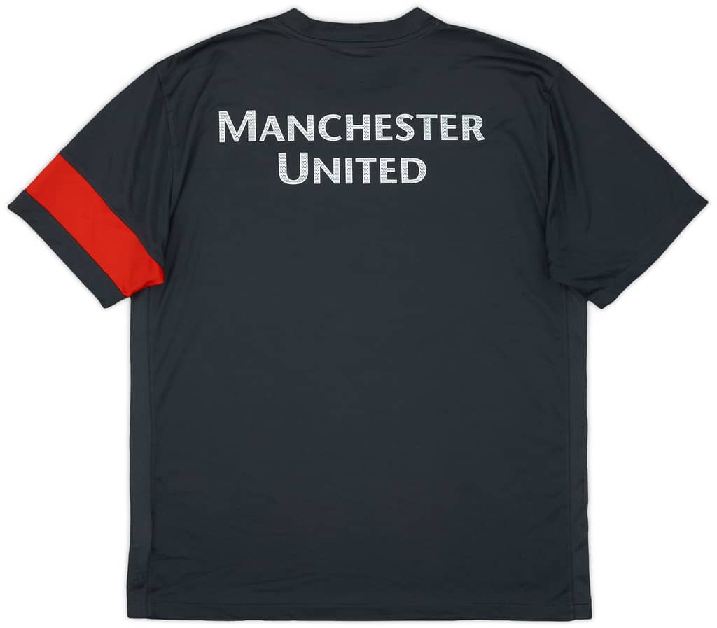 2010-11 Manchester United Nike Training Shirt - 8/10 - (L)