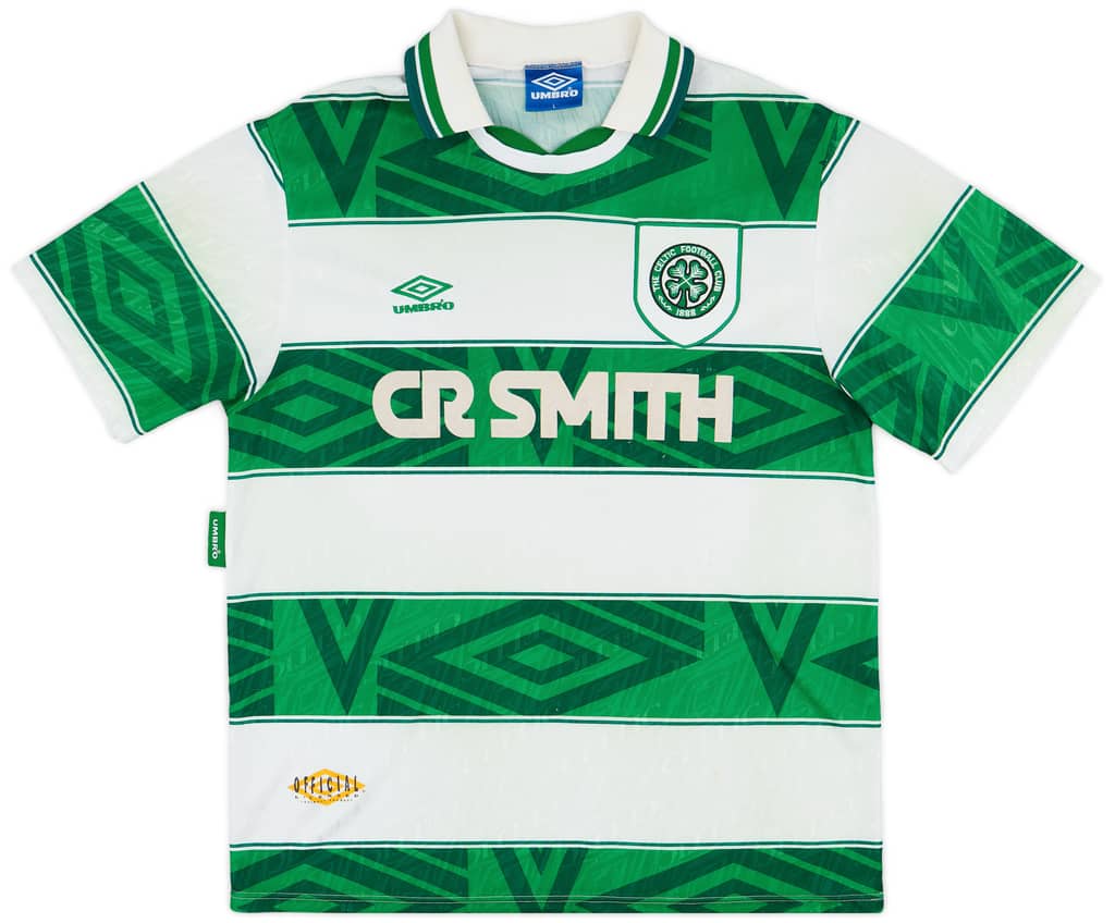 1993-95 Celtic Home Shirt - 6/10 - (L)